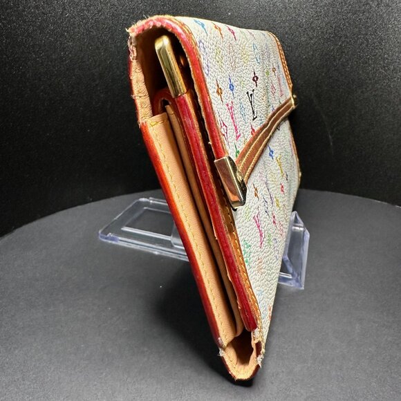 Louis Vuitton Takashi Murakami Porte Tresor International Wallet w/COA - GUC - Picture 4 of 10